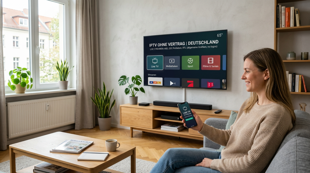 IPTV ohne Vertrag Deutschland 2026 – Die besten Anbieter ohne Abo im Vergleich