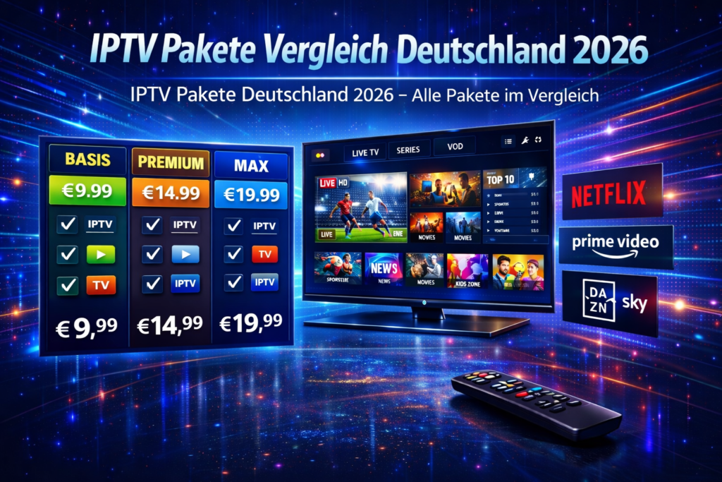 Iptv Pakete deutschland 2026