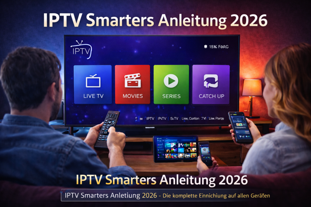 IPTV Smarters Anleitung 2026
