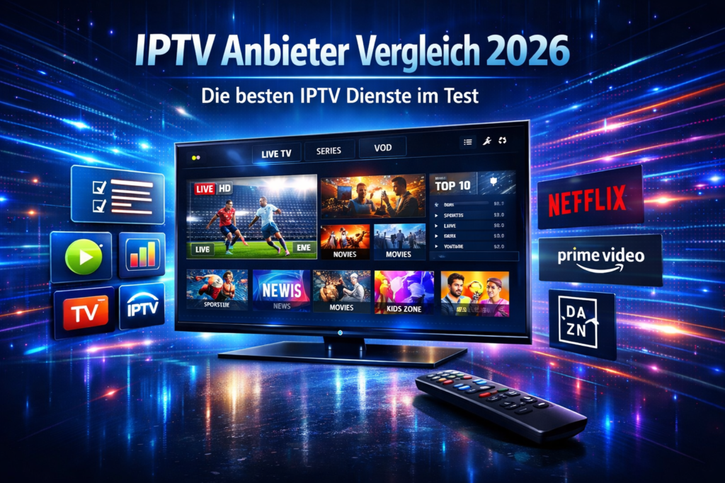 IPTV Anbieter Vergleich 2026