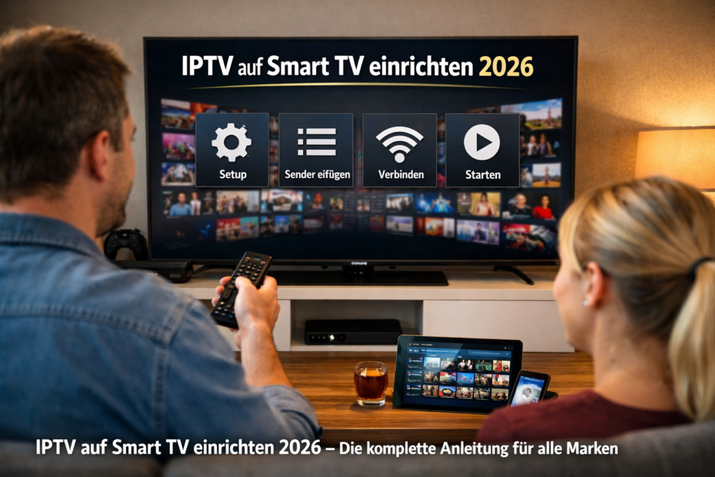 IPTV auf smart tv einrichten 2026