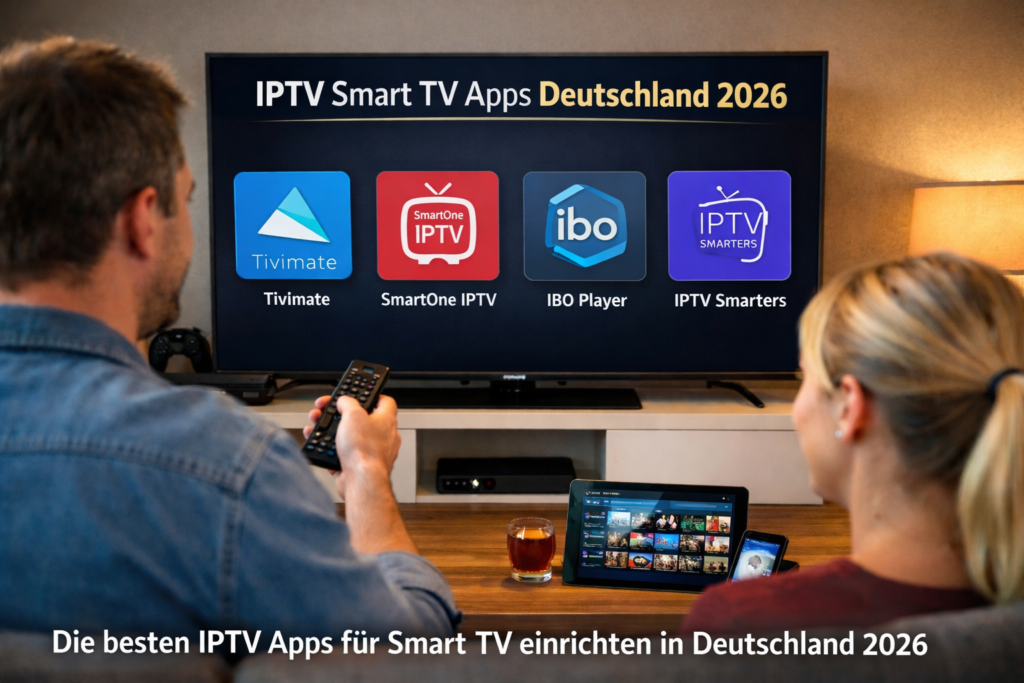 iptv smart tv apps deutschland 2026