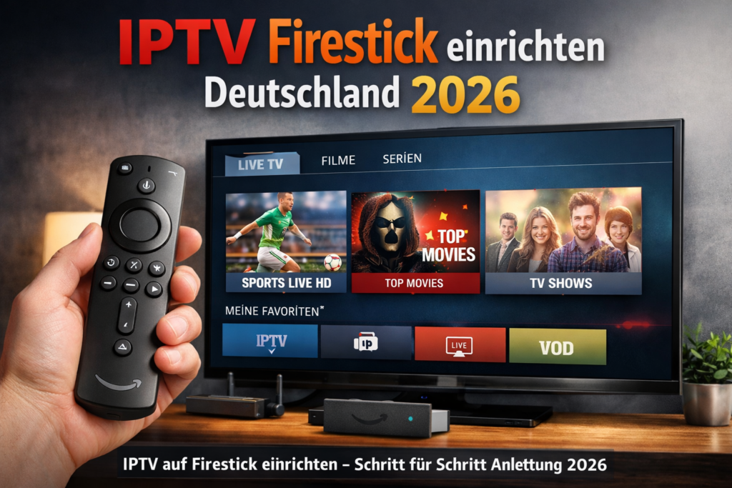 iptv firestick einrichten deutschland 2026