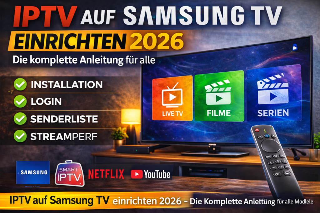 IPTV auf Samsung TV einrichten 2026