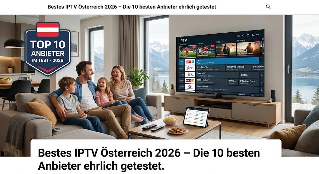 Bestes IPTV Österreich 2026