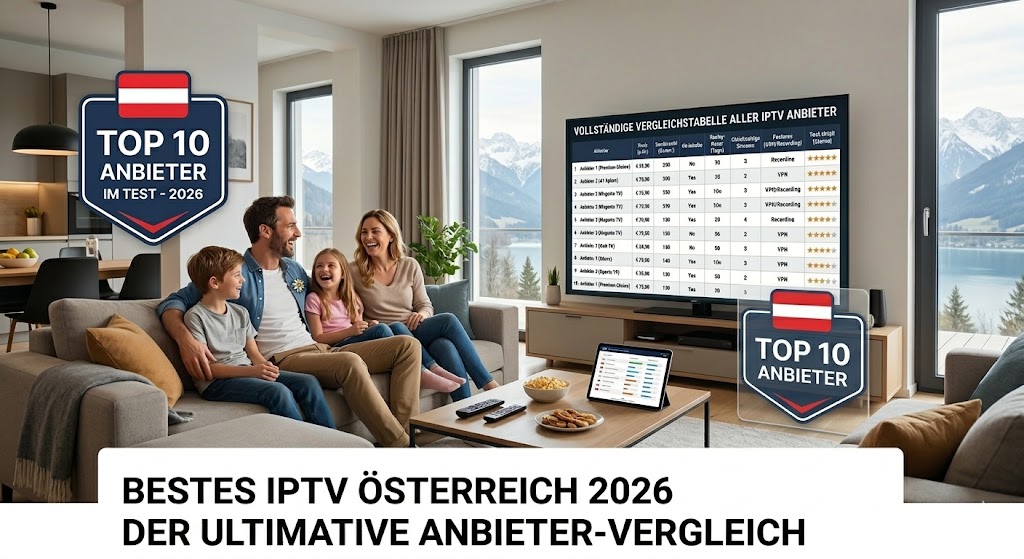 Bestes IPTV Österreich 2026