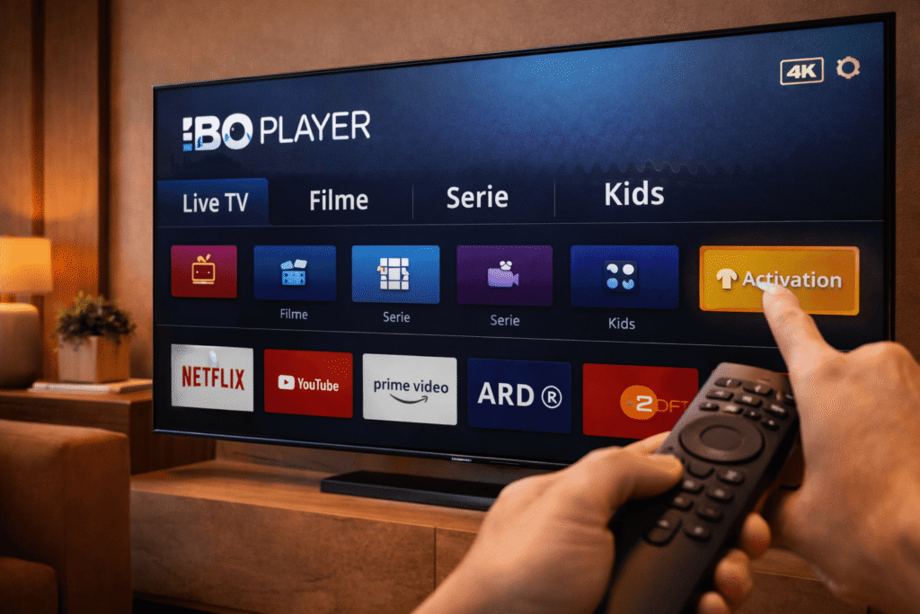 IBO Player Aktivierung Anleitung Deutschland 2026
